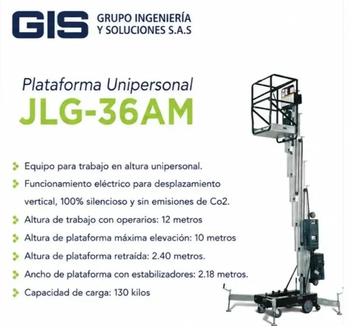 Plataforma JLG-36AM